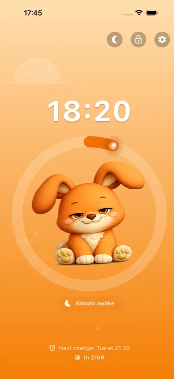 Almost time to wake up