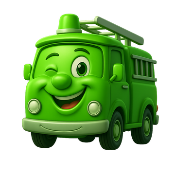 Green firetruck theme