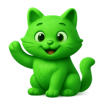 Green cat theme